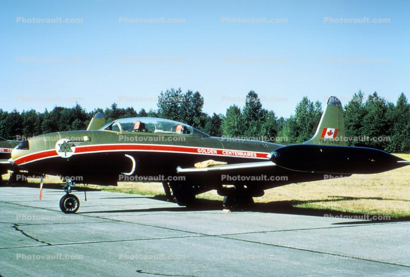 GOLDEN CENTENNAIRES, 21490, T-33 Shooting Star, RCAF, Royal Canadian Air Force