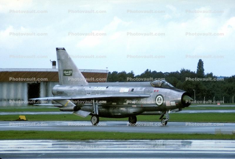 53-687, English Electric (BAC) Lightning, Royal Saudi Air Force, RAF