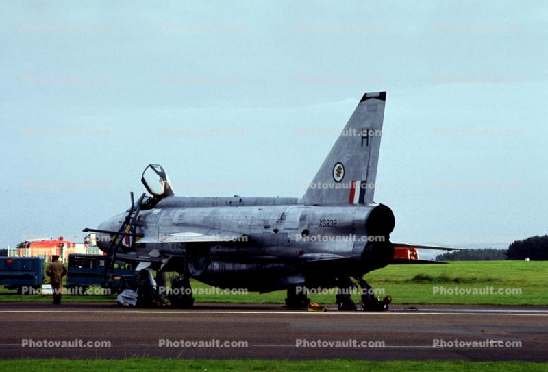 XS-932, English Electric (BAC) Lightning, RAF