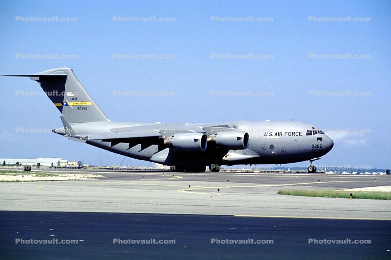 90265, 0265, McDonnell Douglas C-17 Globemaster, Quansett, Rhode Island, Charleton