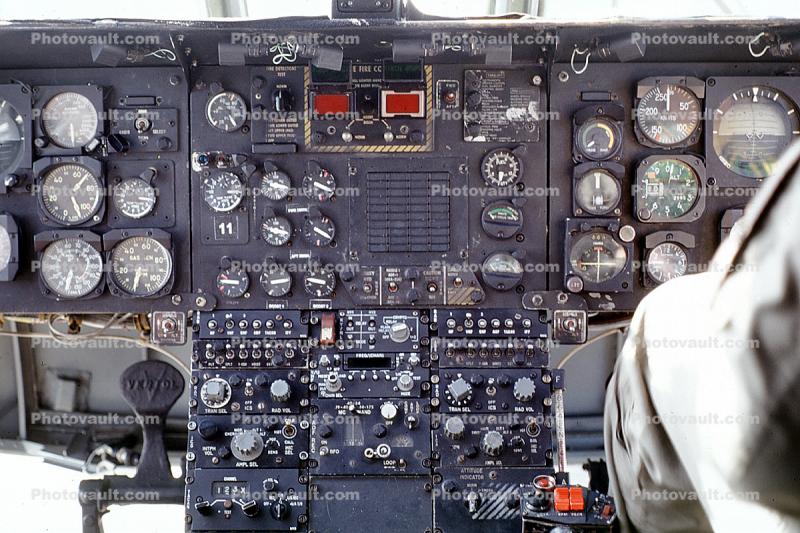 Cockpit, Sikorsky SH-60 Blackhawk, Instruments, Dials, Control