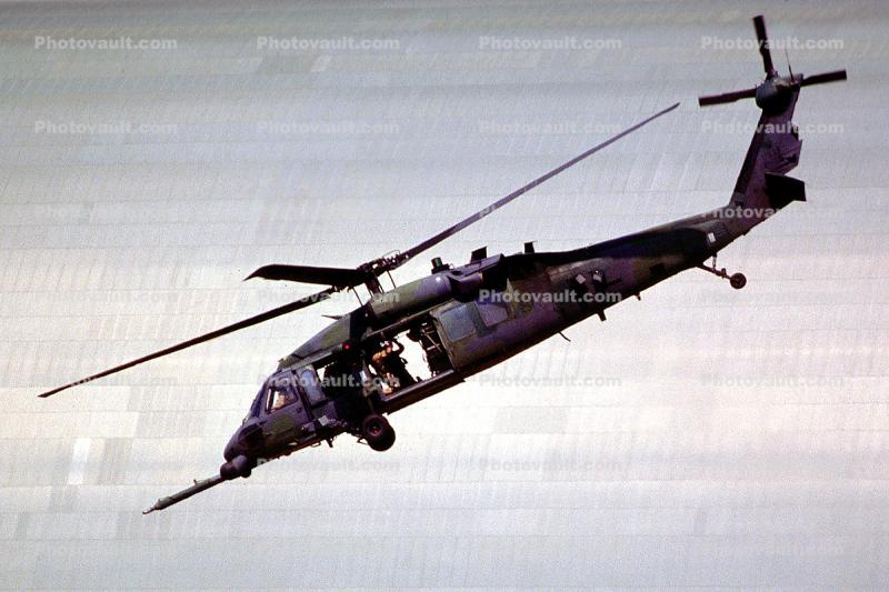 Sikorsky SH-60 Blackhawk, 106, USAF, airborne, flight, flying, Moffett Field