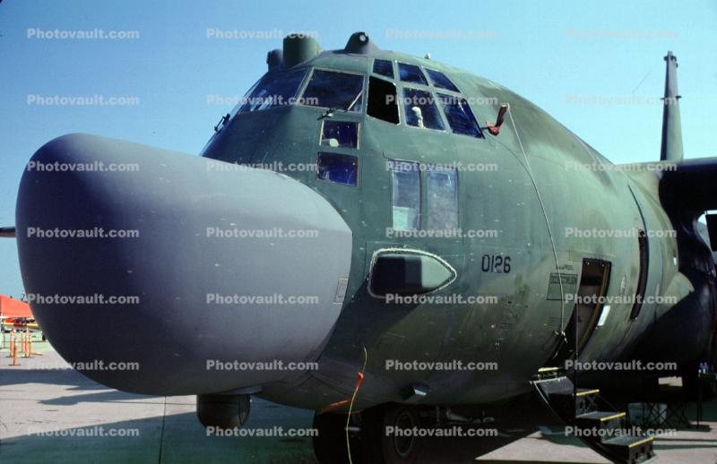 0126, 87-0126, Nose Radar, Lockheed MC-130H Hercules, USAF