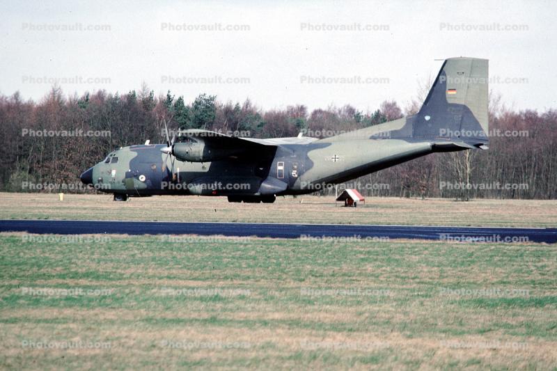 50+77, Transall C-160D, C.160D, Twin-Engine Tactical Airlifter, Cargo Transport Aircraft, German Air Force, Luftwaffe