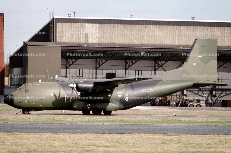 51+08, Transall C-160D, C.160D, Twin-Engine Tactical Airlifter Cargo Transport Aircraft, German Air Force, Luftwaffe