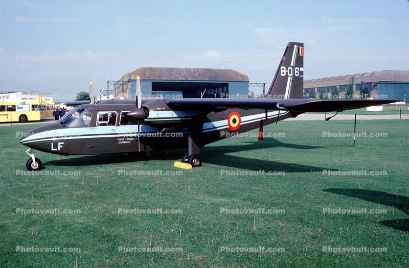 B-06, Britten-Norman Islander, Force Terrestre Landmacht, Belgian Armed Forces