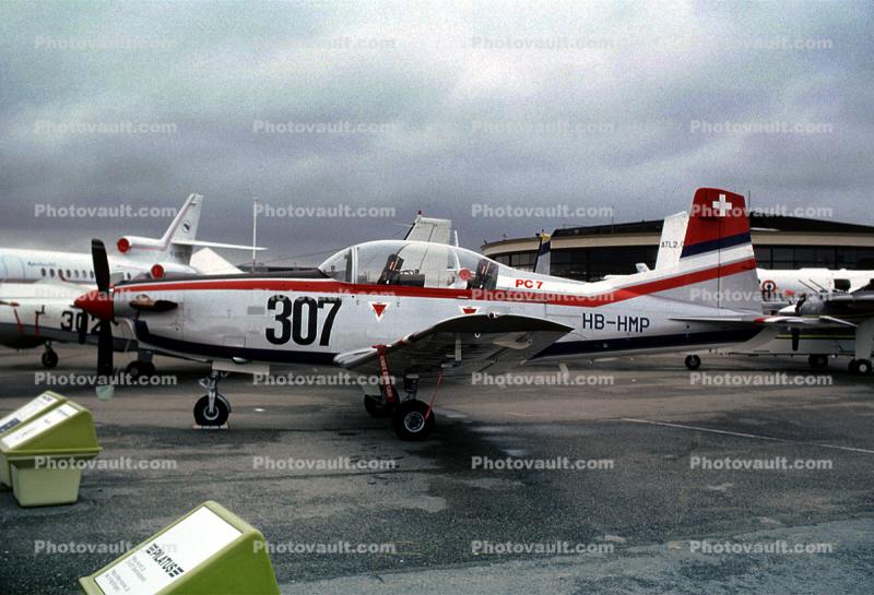 HB-HMP, 307, Pilatus PC-7, PC7, Swiss Air Force