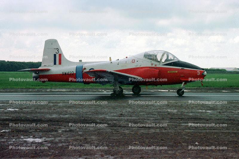 XW422, 3, Hunting (BAC) T-10 Jet Provost