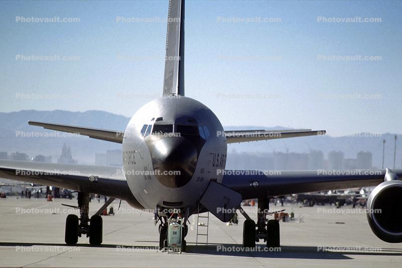 USAF Boeing KC-135R Stratotanke, 63-8886, 319 ARW, head-on