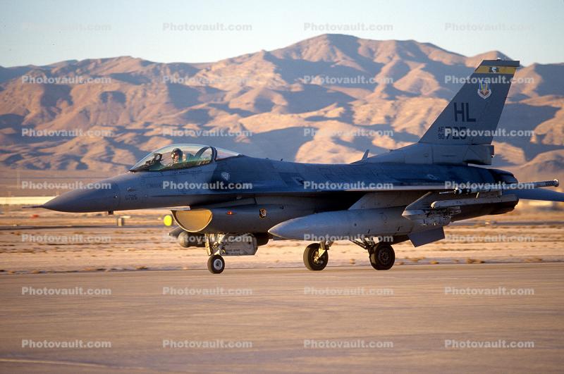 90725, Lockheed F-16 Fighting Falcon, Nellis Air Force Base