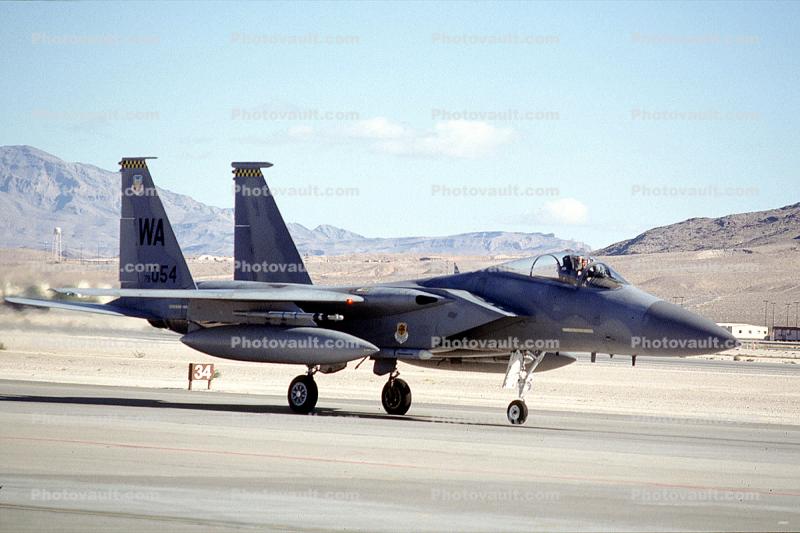 79-054, McDonnell Douglas F-15 Eagle, Nellis Air Force Base