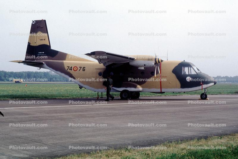 T12B-46, 74-76, CASA C-212-100 Aviocar, Fuerza Aerea Espanola, Spanish Air Force