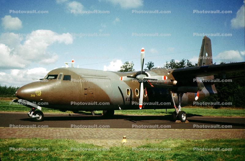 Fokker F-27, Twin-Engine Tactical Airlifter, Netherlands Air Force