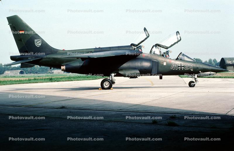 41+26, Dassault-Dornier Alpha Jet A, Luftwaffe, German Air Force