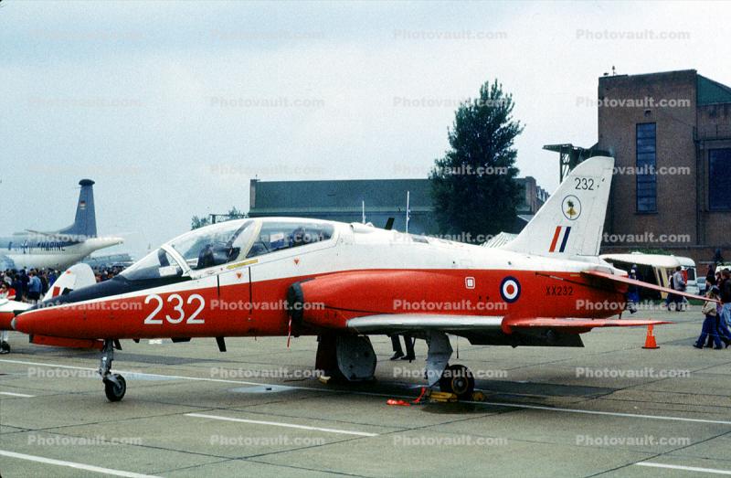 XX232, 232, British Aerospace Hawk T.1W, Royal Air Force (RAF)