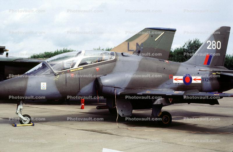 XX280, Royal Air Force, RAF, Hawk Trainer / Light Combat Aircraft, United Kingdom