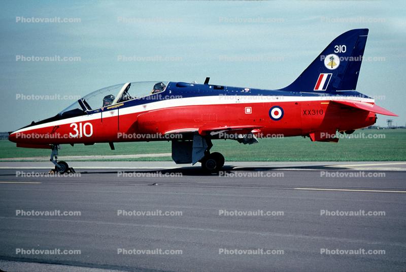 XX310, Hawker Siddeley Hawk T.1W, Royal Air Force, RAF, Hawk Trainer / Light Combat Aircraft, United Kingdom