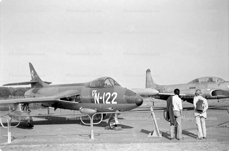 N-122, Hawker Hunter, British jet fighter aircraft of the 1950s and 1960s, RAF