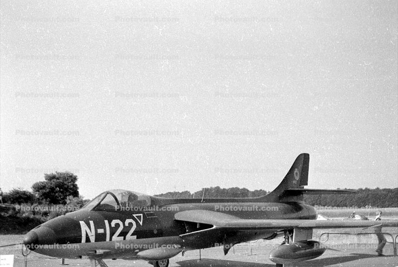 N-122, Hawker Hunter, British jet fighter aircraft of the 1950s and 1960s, RAF