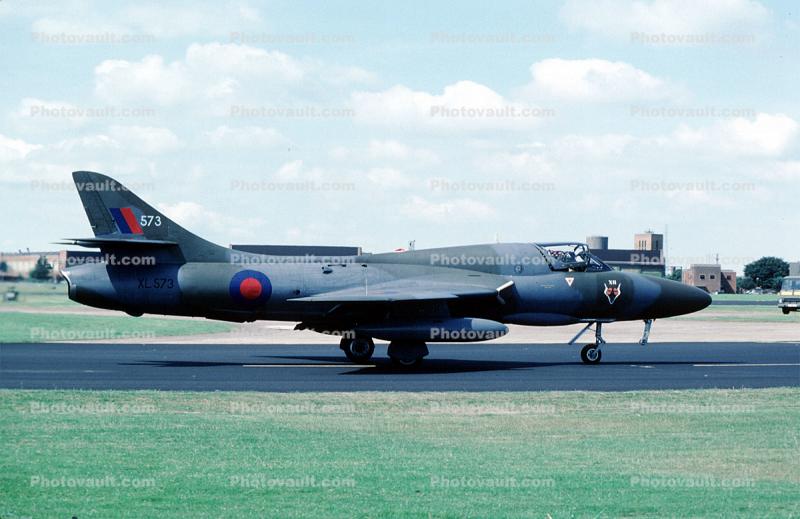 XL573, Hawker Hunter, British jet fighter aircraft of the 1950s and 1960s, 1960s