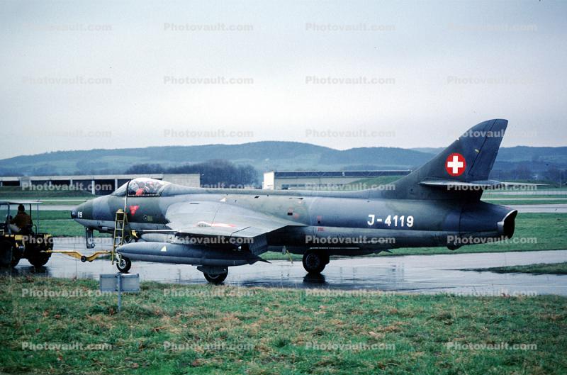 J-4119, Hawker Hunter, Swiss Air Force