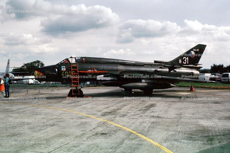 31 English Electric Lightning, Supersonic Fghter Aircraft, Interceptor