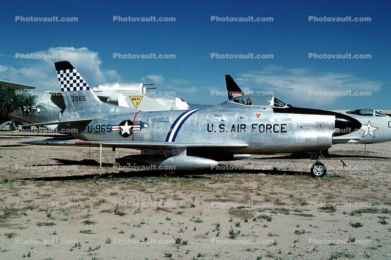 FU-965, 3965, North American F-86L Sabre dog, USAF