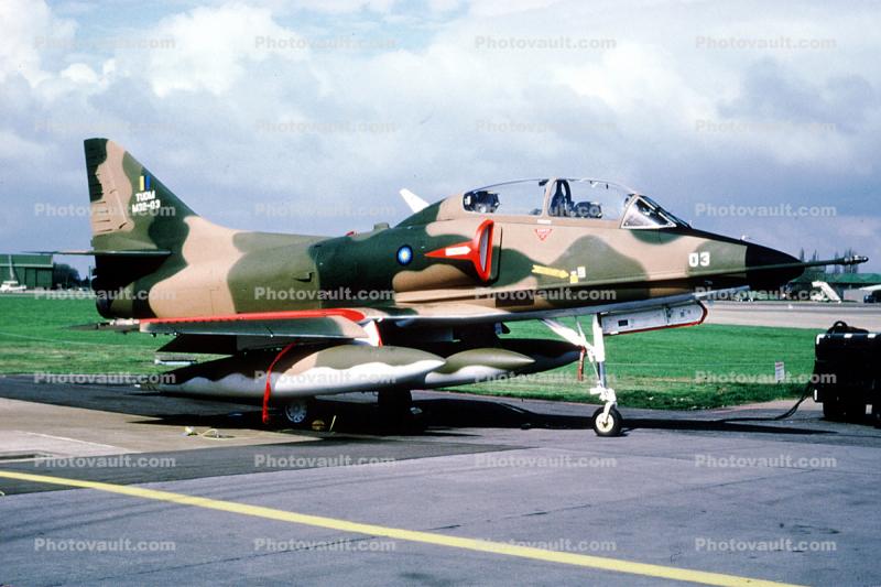 M32-03, TUDM, TA-4PTM Skyhawk, Royal Malaysian Air Force, RSAF