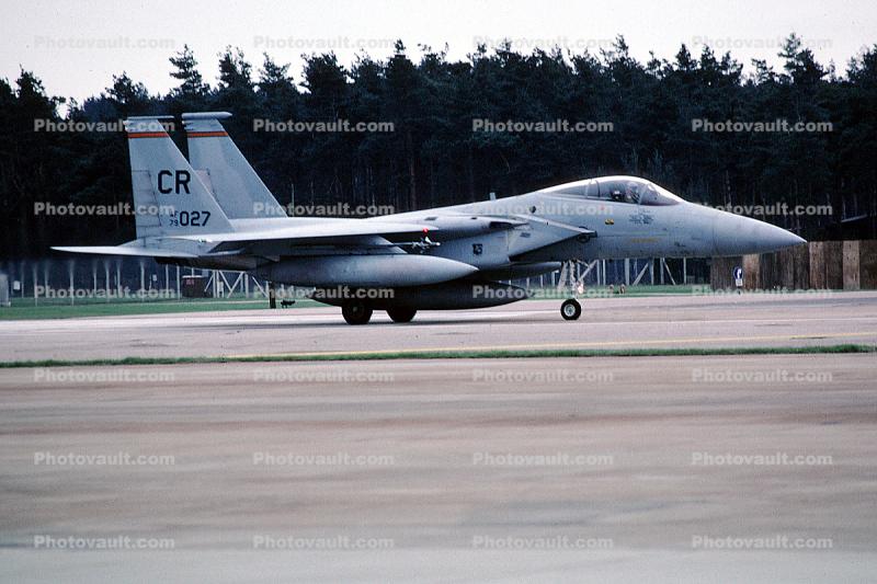 CR-027, McDonnell Douglas F-15 Eagle, USAF