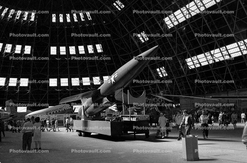 Regulas II, Cruise Missile, UAV, drone, Airship Hangar, 1950s