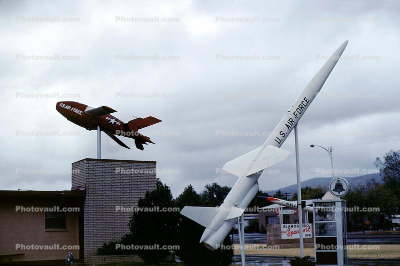 UAV, Missile, Phone Booth, Alamogordo, Spaceport, 1950s
