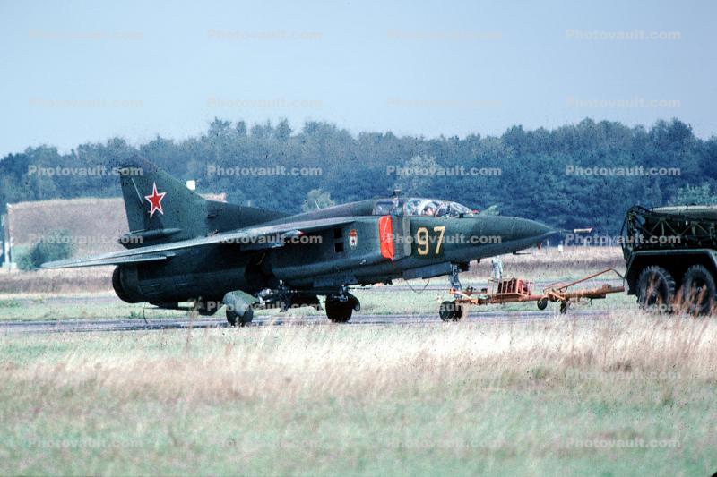 97, Su-22 Fitter, Russian Red Star, jet fighter, USSR Air Force