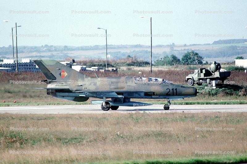 211, MiG-21, "Fishbed", East German Air Force, Air Forces of the National People's Army