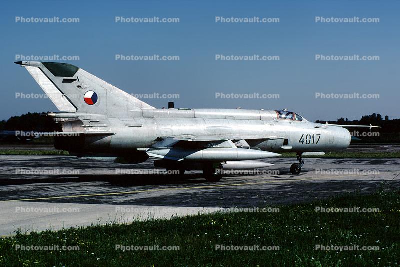 4017, MiG-21, Czech Air Force