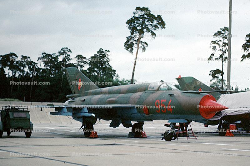 954, MiG-21, Jet Fighter, East German Air Force, Air Forces of the National People's Army