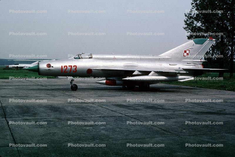 1273, MiG-21, Jet Fighter, Polish Air Force, Poland
