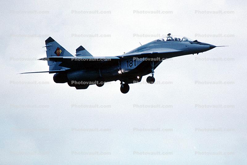 181, MiG-29, "Fulcrum", Russian Jet Fighter Aircraft, Air Superiority
