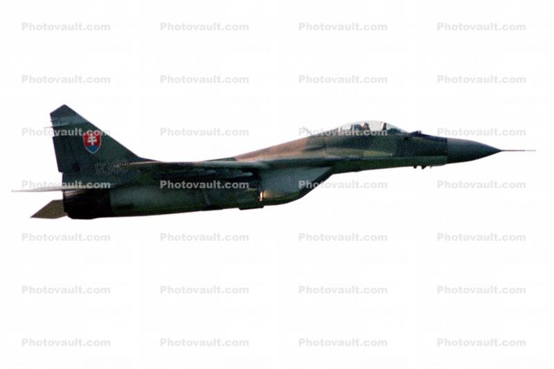 MiG-29 Fulcrum photo-object, object, cut-out, cutout
