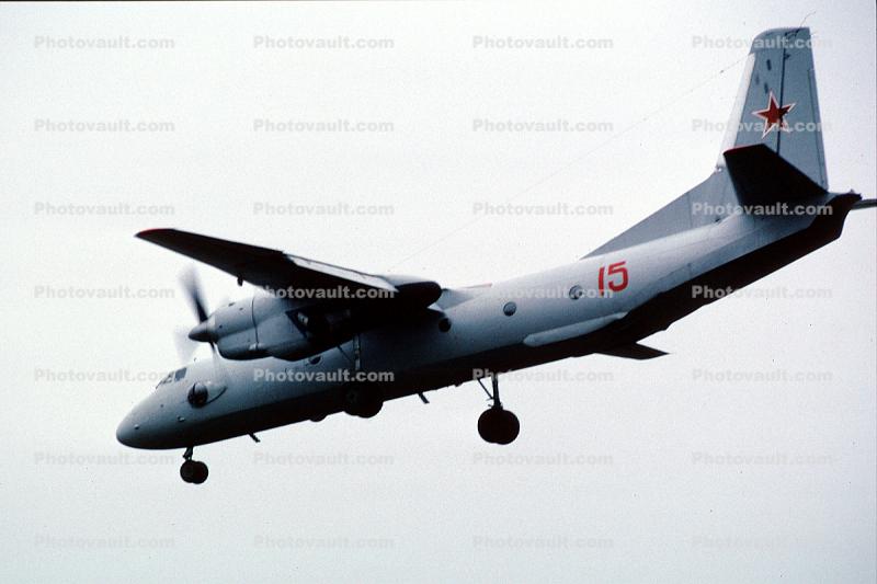 An-24 Russian Cargo Transport Aircraft, Turboprop
