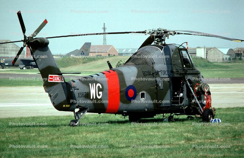 XS679, RAF Helicopter, Westland, WG, Middle Wallop