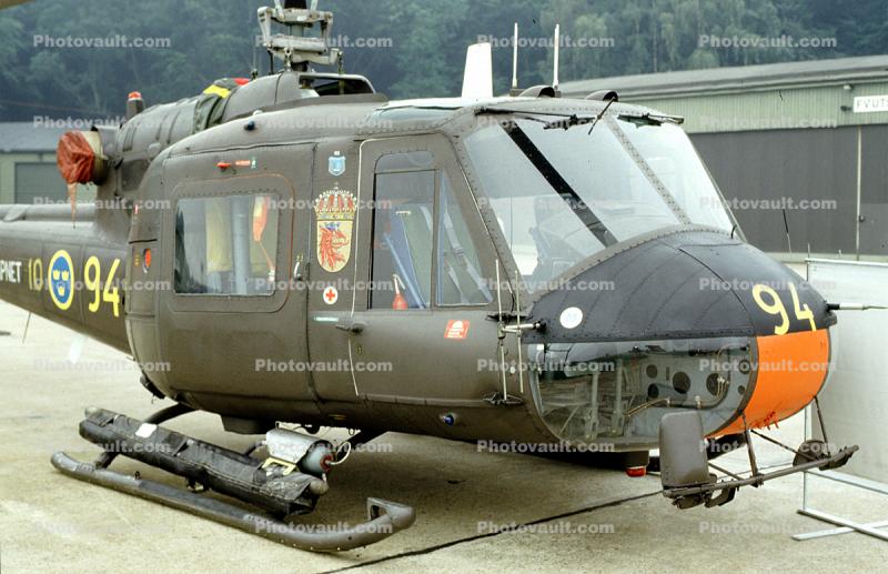 10-94, Bell UH-1 Huey, SWEDEN, Swedish Air Force