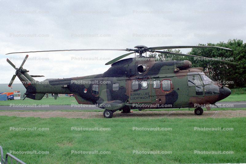 S-453, Koninklijke Luchtmacht, Helicopter, 	eurocopter AS532U2 Cougar, Royal Netherlands Air Force, Helikopter, Dutch, Holland
