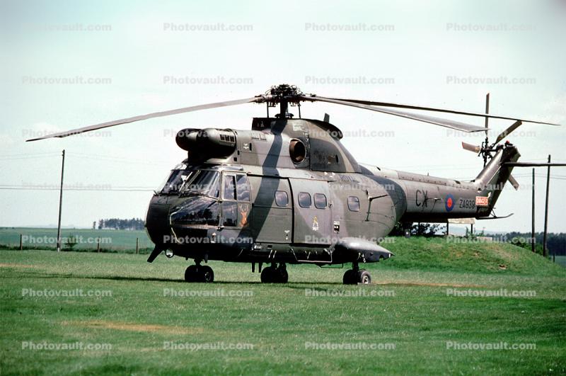 ZA939, CX, RAF, Royal Air Force, Helicopter