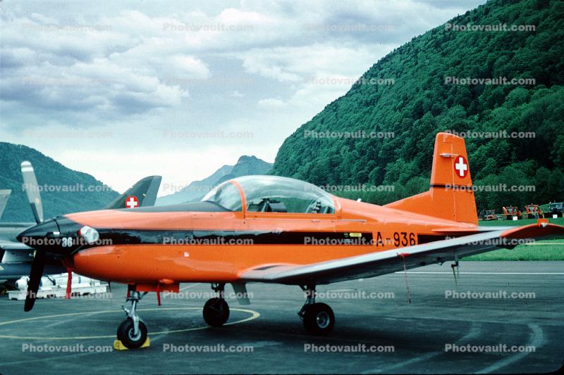 A-936, Pilatus PC-7 Turbo Trainer, Swiss Air Force, PC7