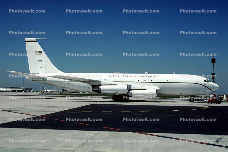 Boeing VC-135E Stratolifter, 00376, PACAF, C-135, United States Air Force USAF, 60-0376