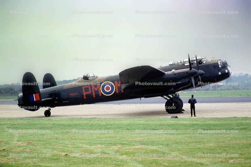 PA474, 1945 Avro 683 Lancaster B1, Royal Air Force, 1940s