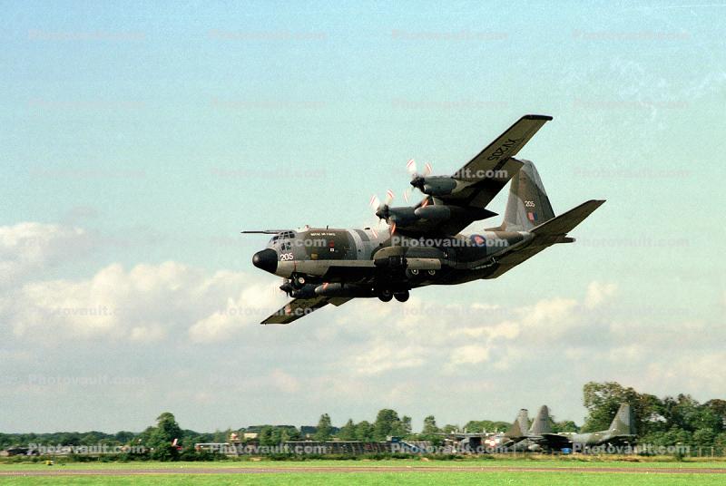 XV205, Lockheed C-130K Hercules C.1P, Royal Air Force, RAF
