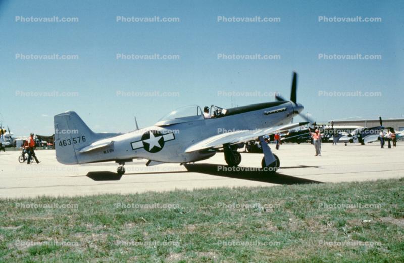 P-51D, tailwheel
