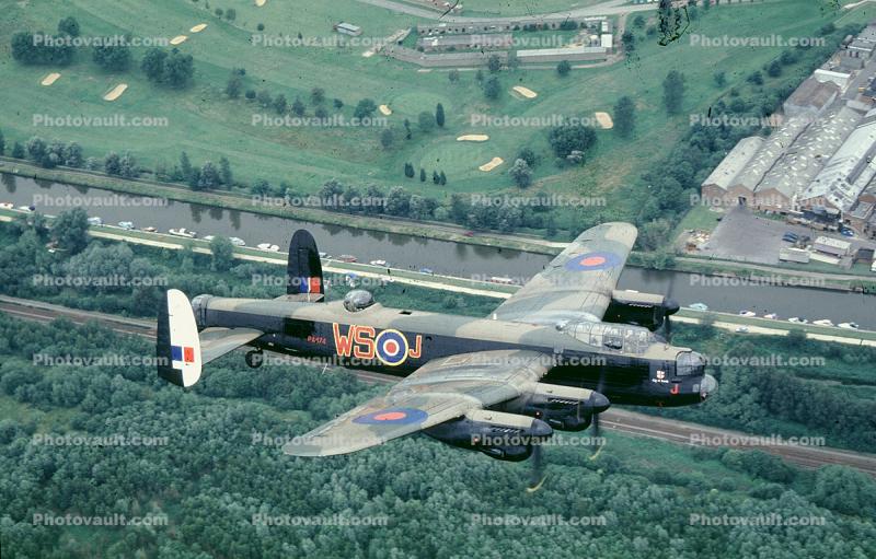 milestone of flight, Avro, 638 Lancaster, Airborne, Flying