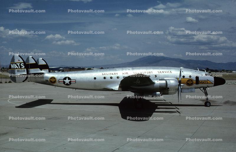 48-8609, C-121A Transport, MATS USAF, N494TW, 8609, L-749